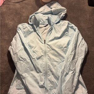 Columbia Women's Hooded Shell Jacket in Pale Blue